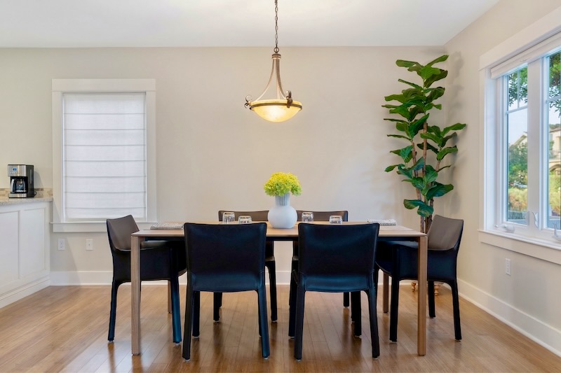 Dining area — open plan living